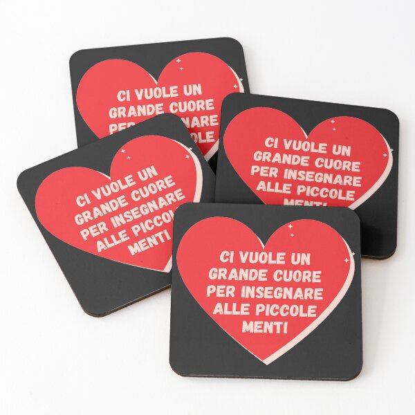 Item preview, Ci vuole un grande cuore per insegnare alle piccole menti designed and sold by omaeth303.