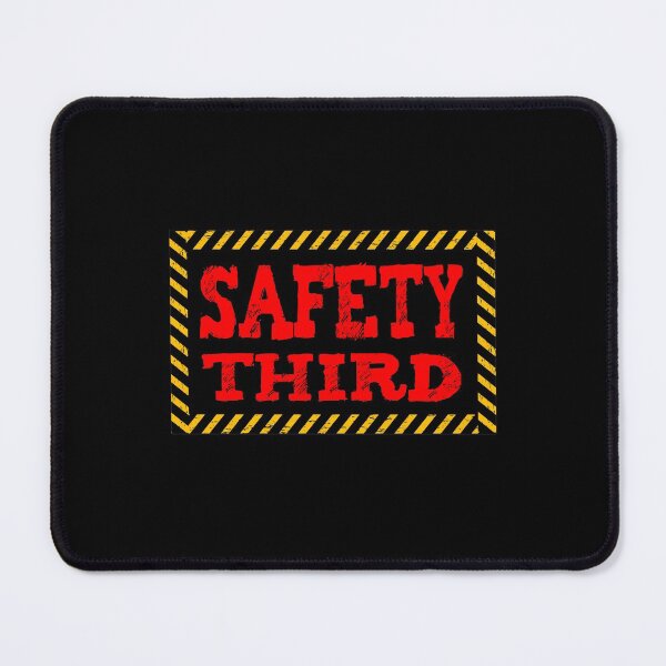 Item preview, SAFETY THIRD banner designed and sold by kavanagh515h.