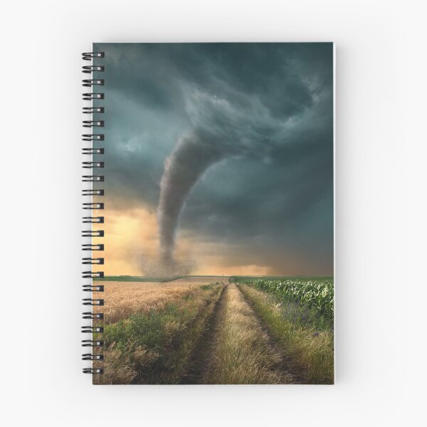Item preview, Tornado Over Farm Field designed and sold by NoSpecialShop.