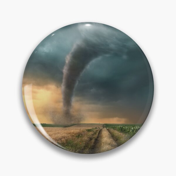 Item preview, Tornado Over Farm Field designed and sold by NoSpecialShop.