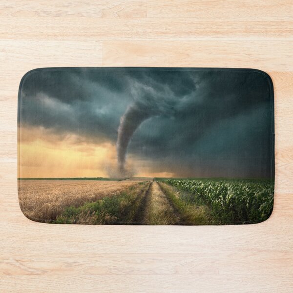 Item preview, Tornado Over Farm Field designed and sold by NoSpecialShop.