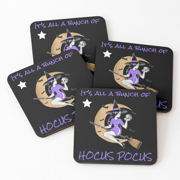 Item preview, It's All a Bunch of Hocus Pocus -- Halloween Design -- With Witch Design designed and sold by FoxyParrot.