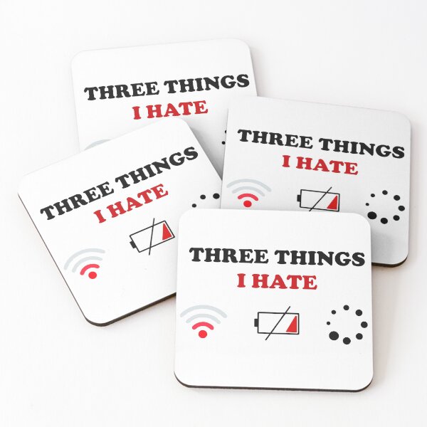 Item preview, Three things I hate designed and sold by Colandia.