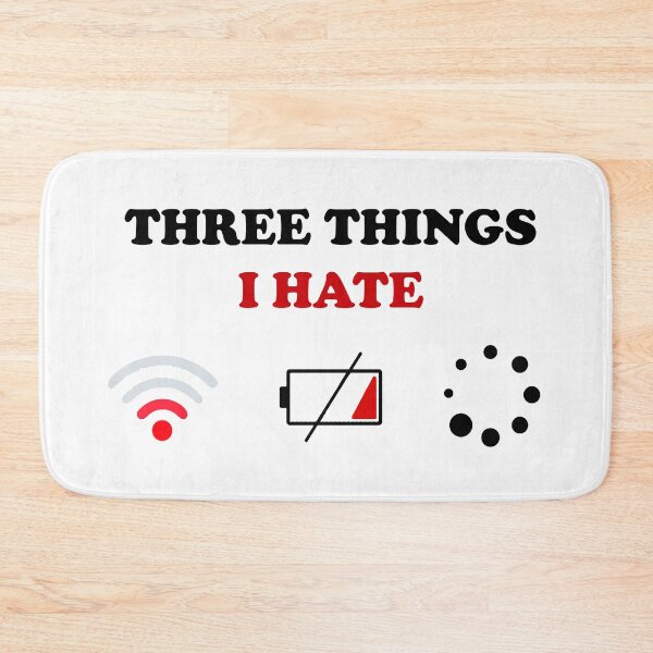 Item preview, Three things I hate designed and sold by Colandia.