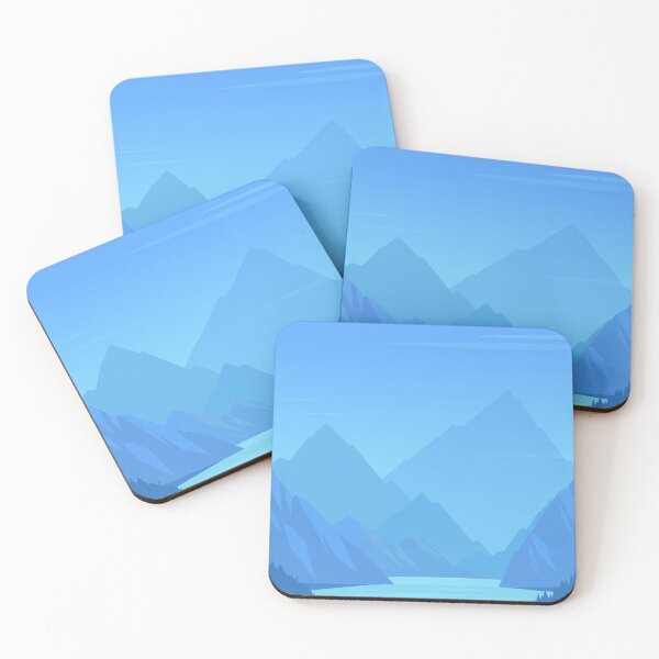 Item preview, ScenePocket - Snow Blue designed and sold by mnmlstID.