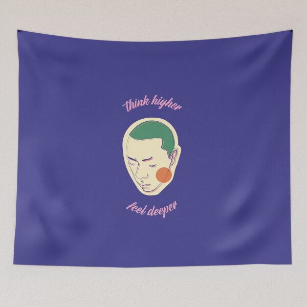 Item preview, Think Higher Feel Deeper designed and sold by digimeetsart.
