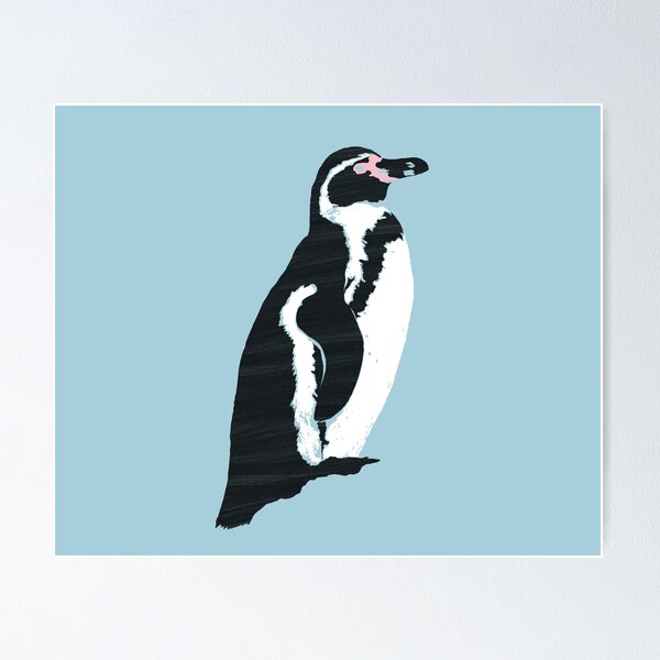 Item preview, Abstract Humboldt Penguin designed and sold by Arkneer.