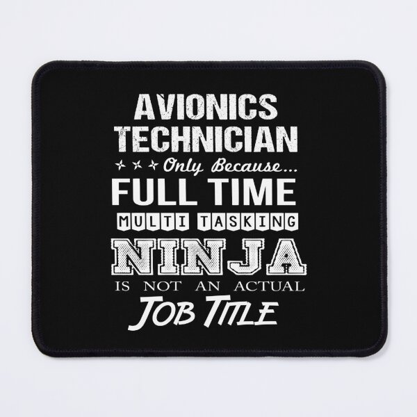 Item preview, Avionics Technician T Shirt - Multitasking Ninja Job Gift Item Tee designed and sold by ribbinjunk.