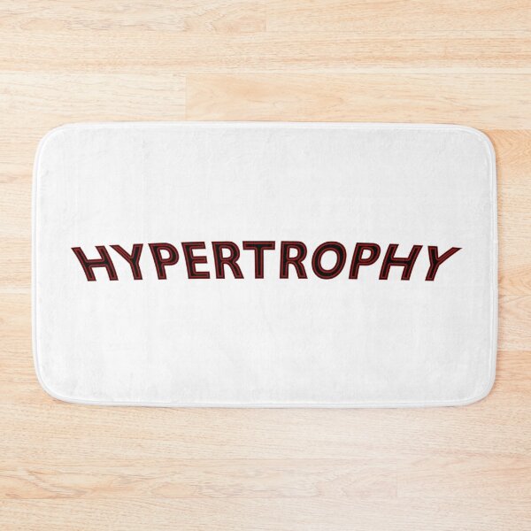 Item preview, Hypertrophy with word art designed and sold by janraydesigns.