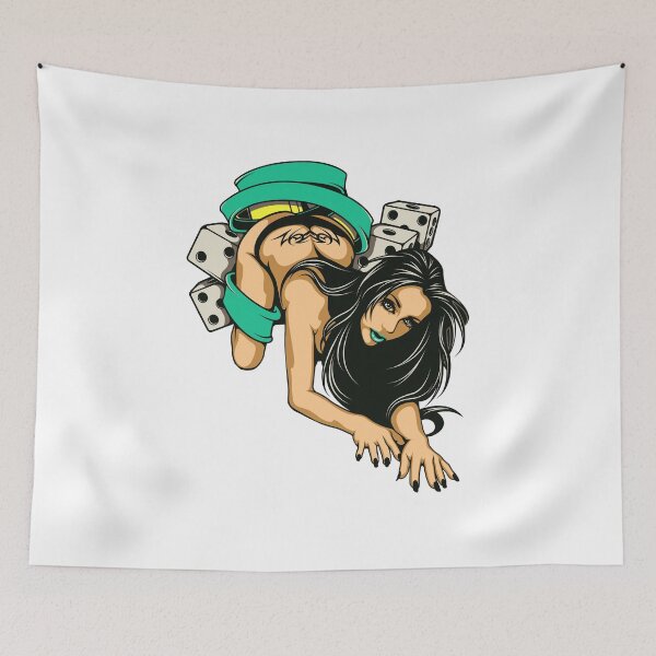 Item preview, Craps & Tattoo Girl  designed and sold by artorno.