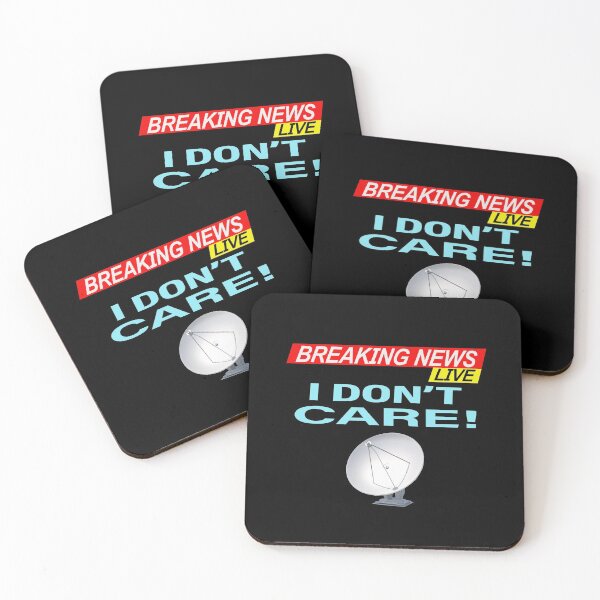 Item preview, Breaking News I Don't Care  designed and sold by david parry.