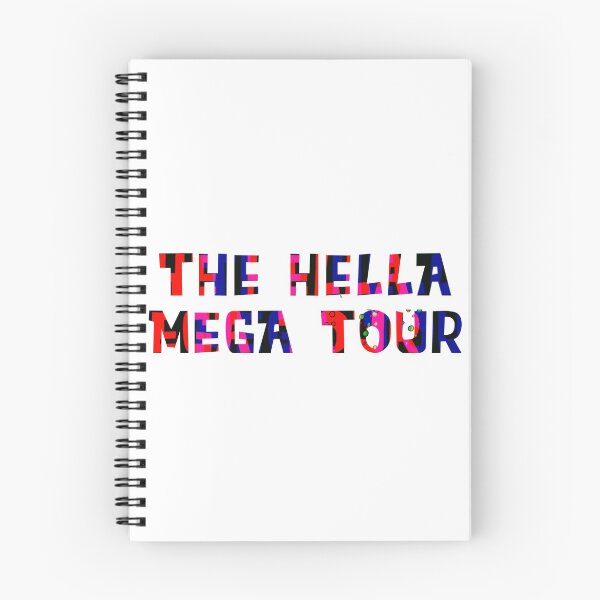 Item preview, latest hella mega tour 2021 neon print designed and sold by Harshler-Art.