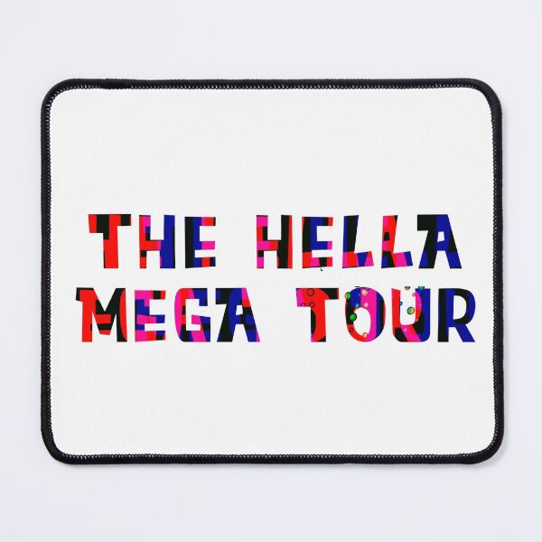 Item preview, latest hella mega tour 2021 neon print designed and sold by Harshler-Art.