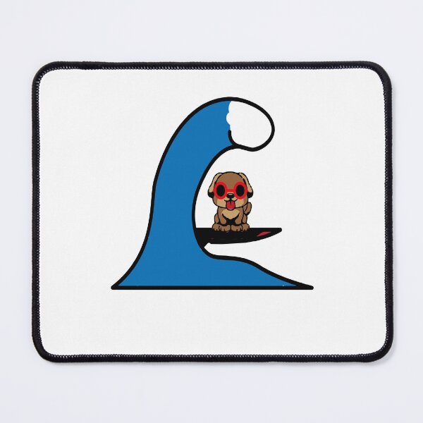 Item preview, Dog On Surfboard designed and sold by bahicharafe.