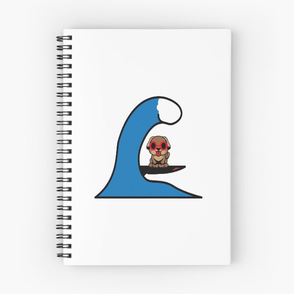 Item preview, Dog On Surfboard designed and sold by bahicharafe.