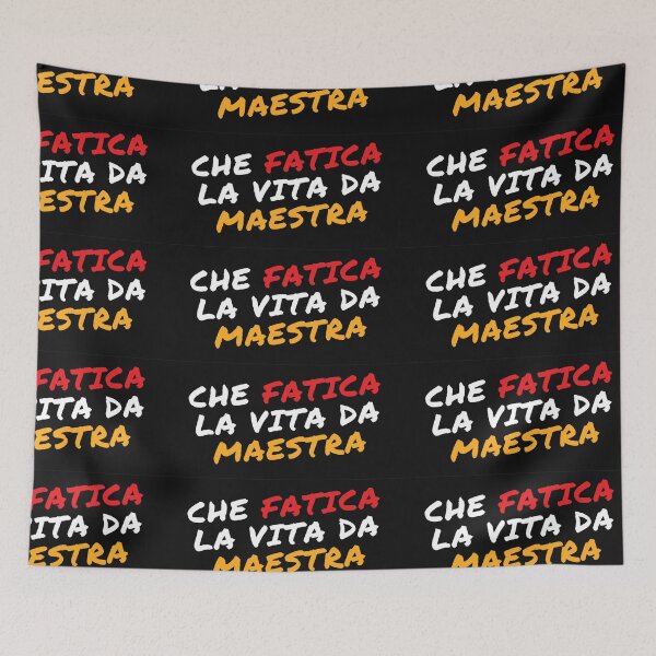Item preview, Che fatica la vita da maestra designed and sold by omaeth303.