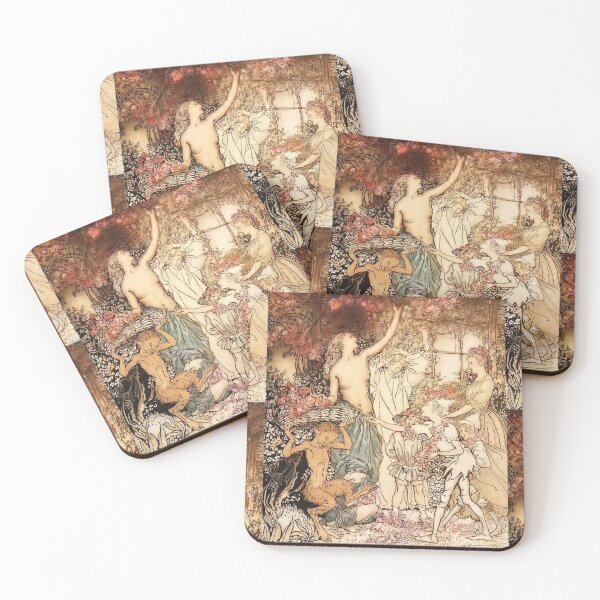 Item preview, Arthur Rackham- Rose-garlanded train! designed and sold by Dreamflight.