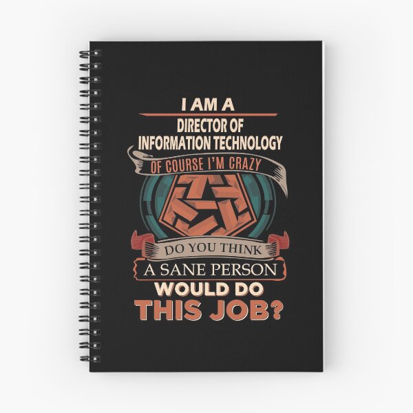 Item preview, Director Of Information Technology T Shirt - Sane Person Gift Item Tee designed and sold by zerniakcor.