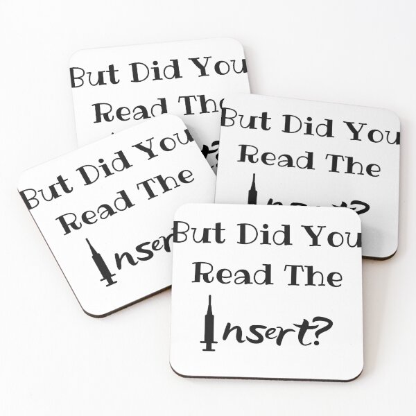 Item preview, But Did You Read The Insert? Medical Freedom Stop The Mandates designed and sold by MamaSweetea.