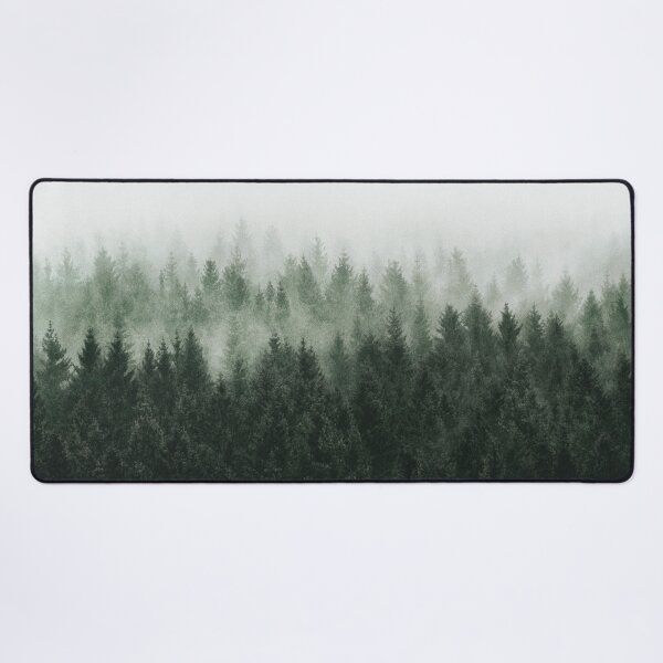 Vista previa del artículo con la obra «High And Low // Should Be A Fine Misty Fairytale Wilderness Forest With Cascadia Trees Covered In Magic Light And Fog», diseñado y vendido por Tordis Kayma.