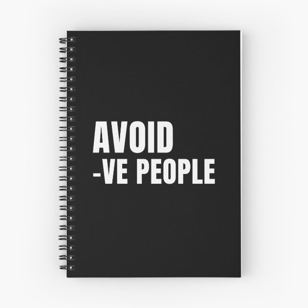 Item preview, Avoid Negative People, period designed and sold by Manoroma.