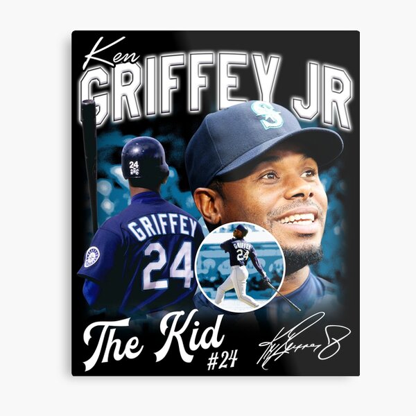 Ken Griffey Jr The Kid Baseball Vintage Signature Perfect Gift For Baseball  Lovers Essential T-Shirt for Sale by georgiyigsub