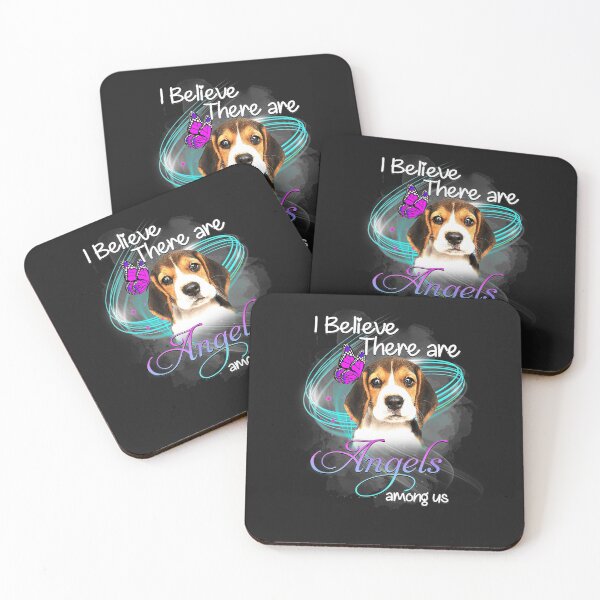 Item preview, I Believe There Are Angels Among Us Beagle Dog Lover Gift designed and sold by JudithPre11.
