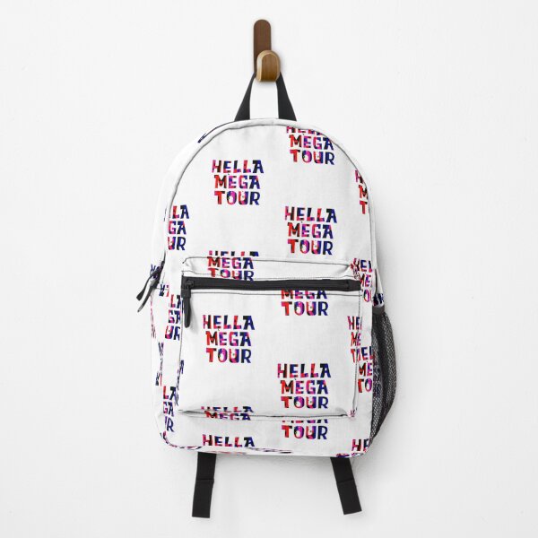 Item preview, trendy hella mega tour 2021 neon print designed and sold by Harshler-Art.