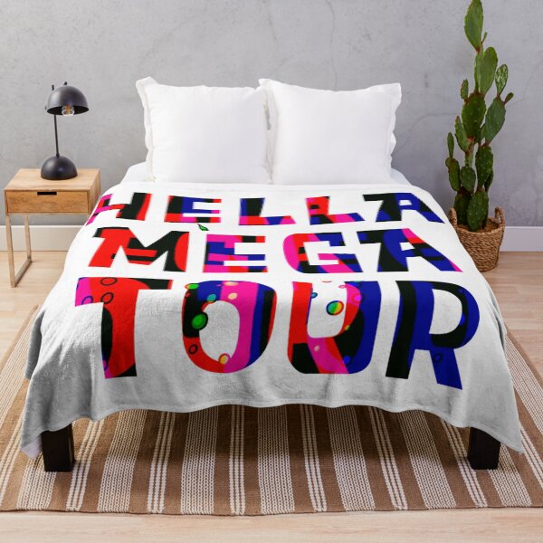 Item preview, trendy hella mega tour 2021 neon print designed and sold by Harshler-Art.