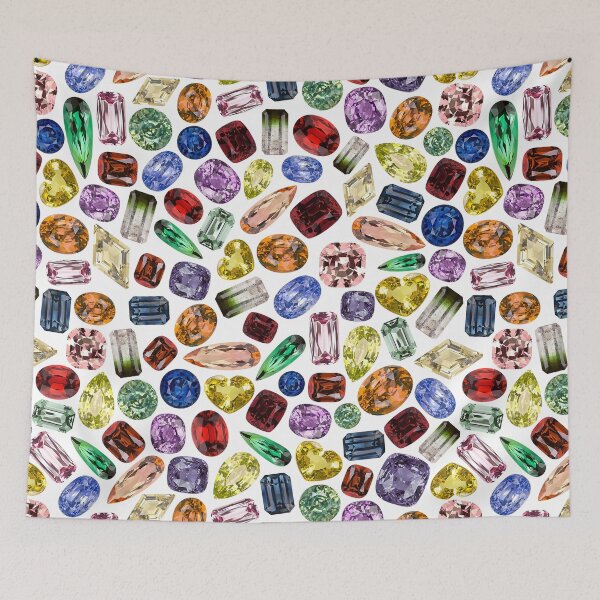 Item preview, gemstone pattern no.2 | Photos designed and sold by QueenofCarbon.