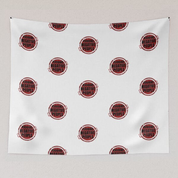 Item preview, Avoid Negative People Stamp designed and sold by Manoroma.
