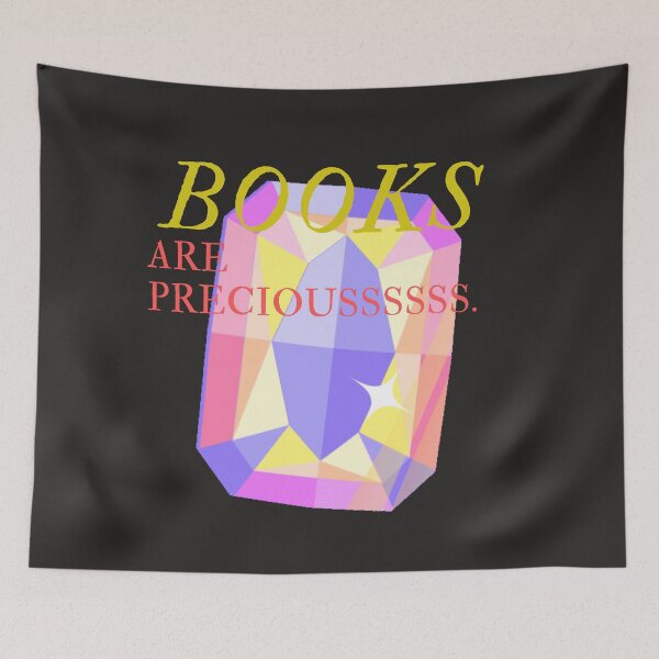 Item preview,  Books are precious, books stickers designed and sold by Luckydoe1.