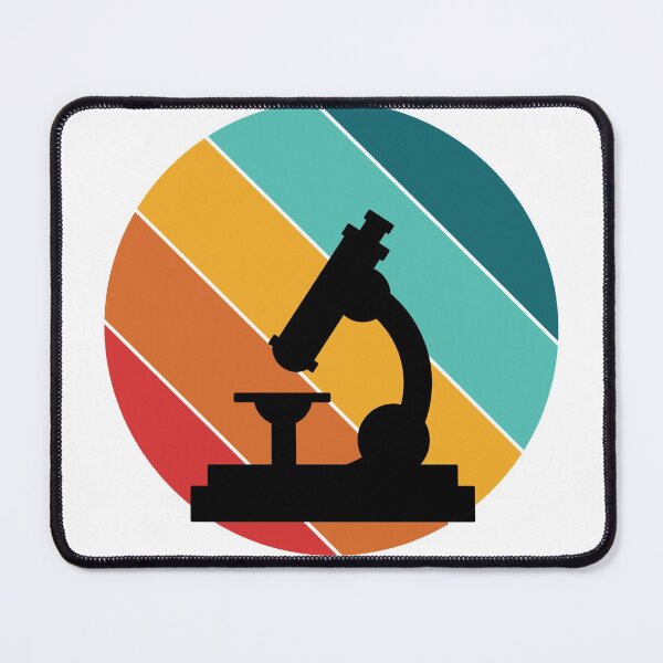 Item preview, 80s RETRO DIAGONAL SUNSET MICROSCOPE SCIENCE designed and sold by Hippiesole.