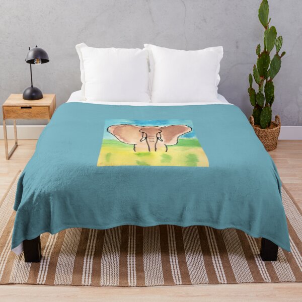 Item preview, Strength & Glory - Watercolor Gigantic Elephant designed and sold by AbicArtsStudio.