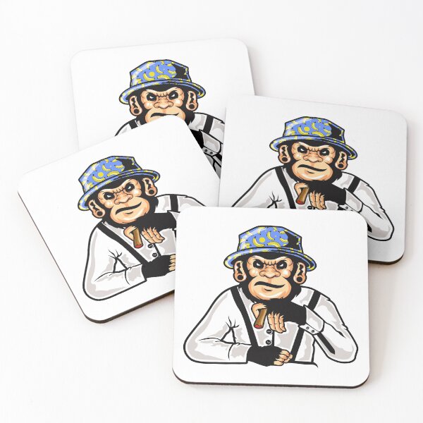Item preview, Gamble Monkey Smoking  designed and sold by artorno.