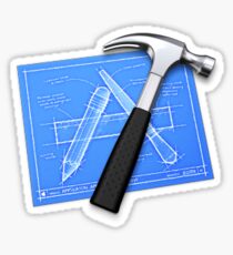 XCode App Logo Apple Sticker