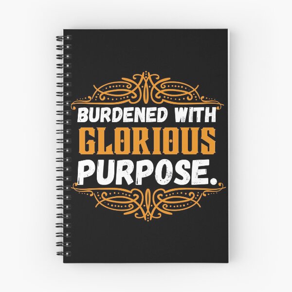 Item preview, Burdened With Glorious Purpose designed and sold by ronaldsonou.