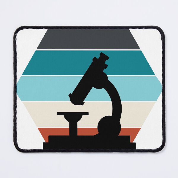 Item preview, HEXAGON RETRO VINTAGE SUNSET MICROSCOPE SCIENCE designed and sold by Hippiesole.