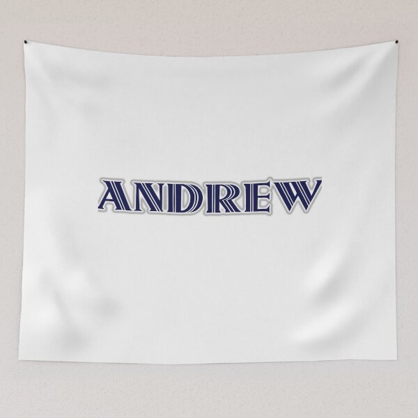 Item preview, ANDREW - Nametag for ANDREW Roman Style in Blue designed and sold by ferretmaes.