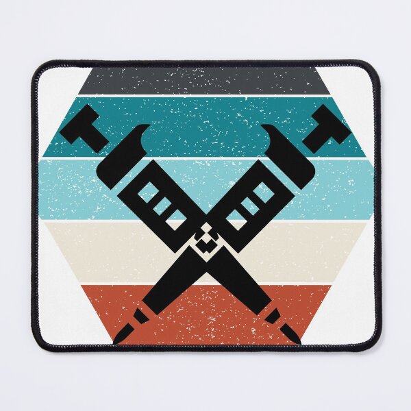 Item preview, HEXAGON RETRO VINTAGE TEXTURED SUNSET PIPETTES designed and sold by Hippiesole.