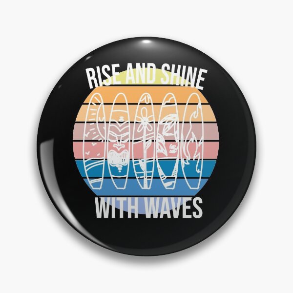 Item preview,  Rise and shine with waves designed and sold by felric.
