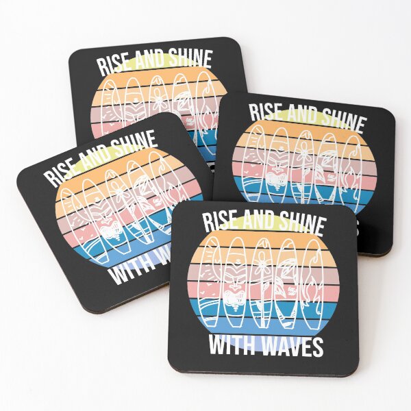 Item preview,  Rise and shine with waves designed and sold by felric.