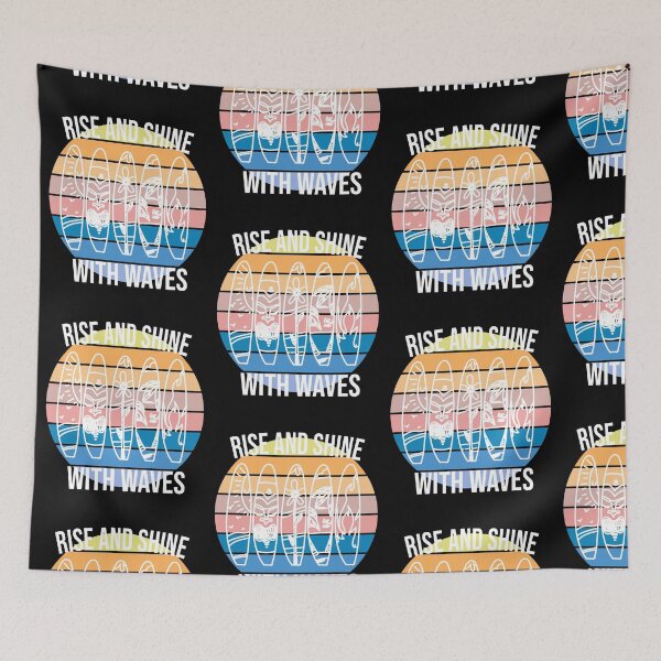 Item preview,  Rise and shine with waves designed and sold by felric.