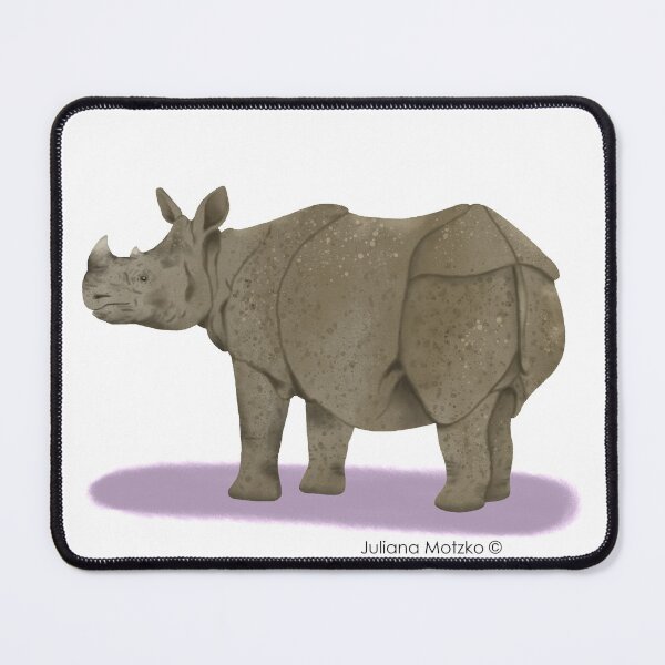 Item preview, Sumatran Rhino designed and sold by julianamotzko.