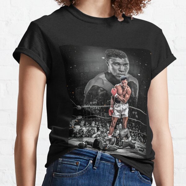 T-shirt Mohamed Ali manches courtes boxy fit imprimé - Tee-shirts