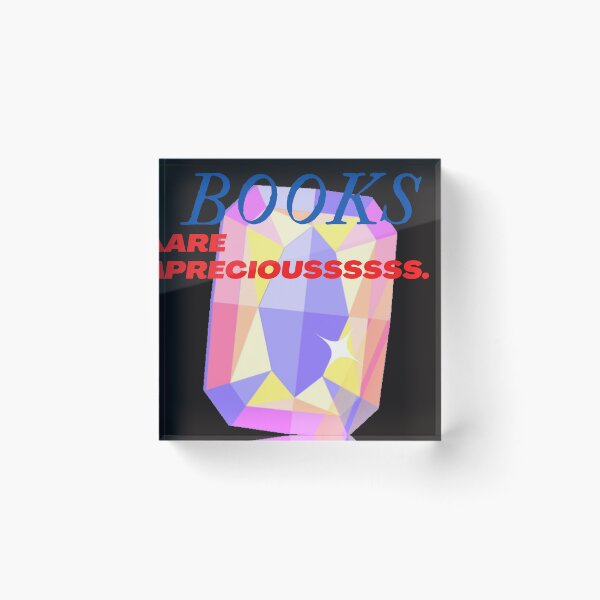Item preview,  Books are precious, books stickers designed and sold by Luckydoe1.
