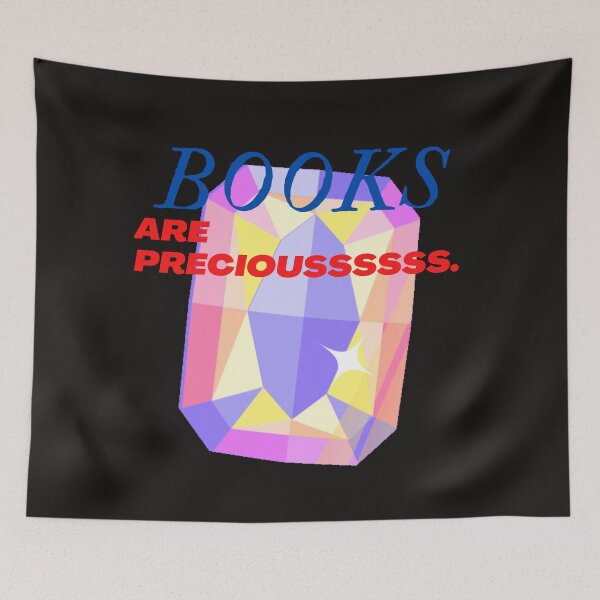 Item preview,  Books are precious, books stickers designed and sold by Luckydoe1.