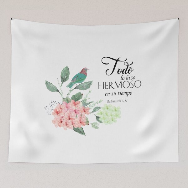 Item preview, Eclesiastés 3:11, Todo lo hizo hermoso en su tiempo designed and sold by latiendadearyam.
