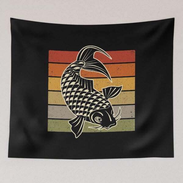 Item preview, Koi Fish - Retro Sunset designed and sold by JulianoZn97.