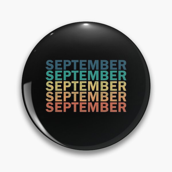 Item preview, September Name T Shirt - September Vintage Retro September Name Gift Item Tee designed and sold by artwigse.